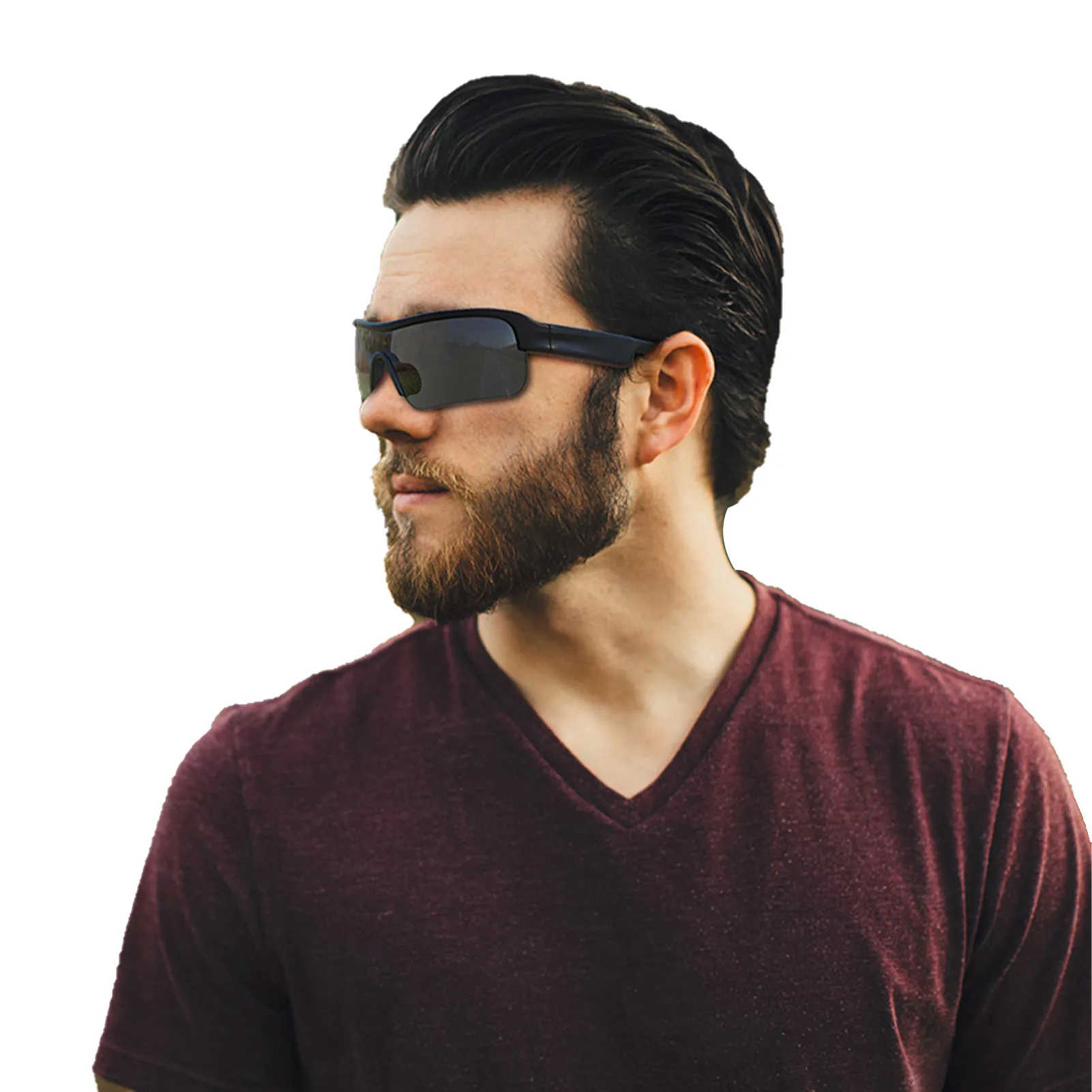 

Wireless 5.0 Sunglasses Bone Conduction Wireless Sunglasses Stereo Audio Hands-free Sunglasses For Most Smart Devices