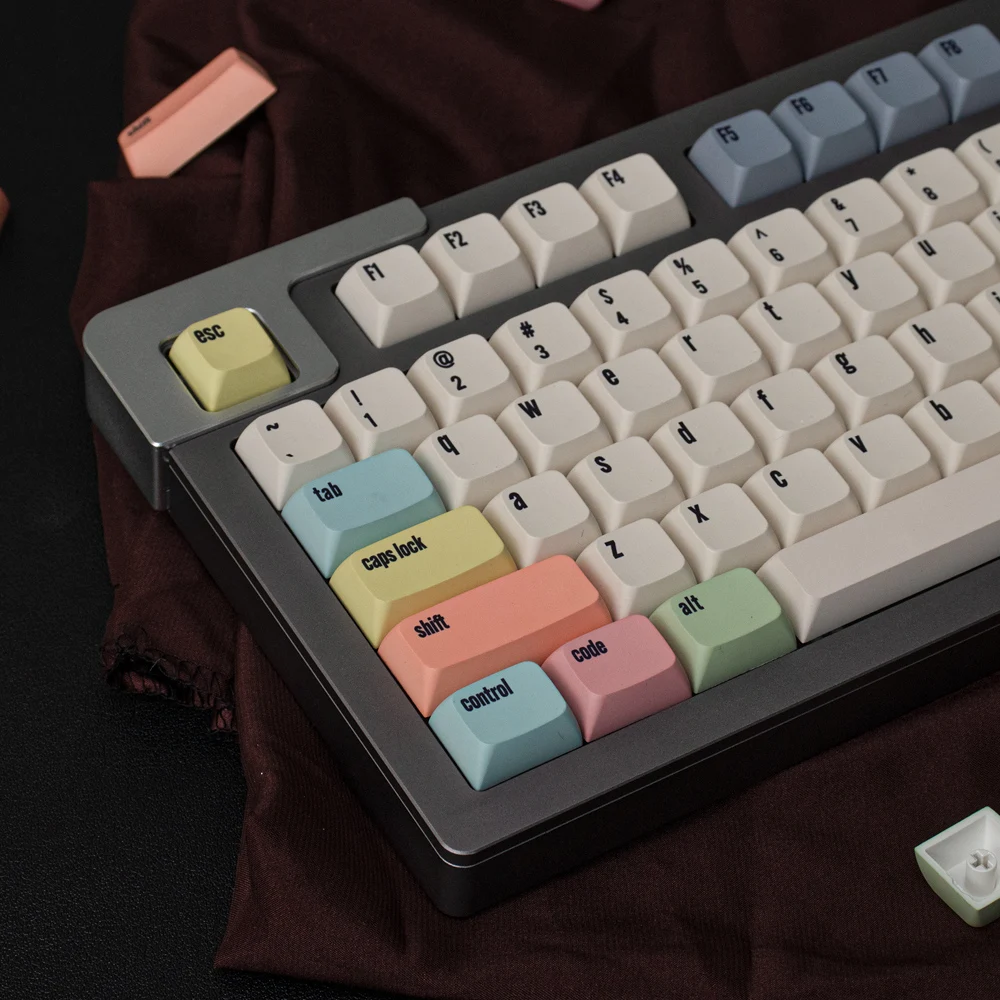 

GMK Canvas134 Keys PBT DYE-SUB Keycap XDA Profile English Custom Keycaps For Mechanical Keyboard 61/63/67/68/84/87/104 Layout