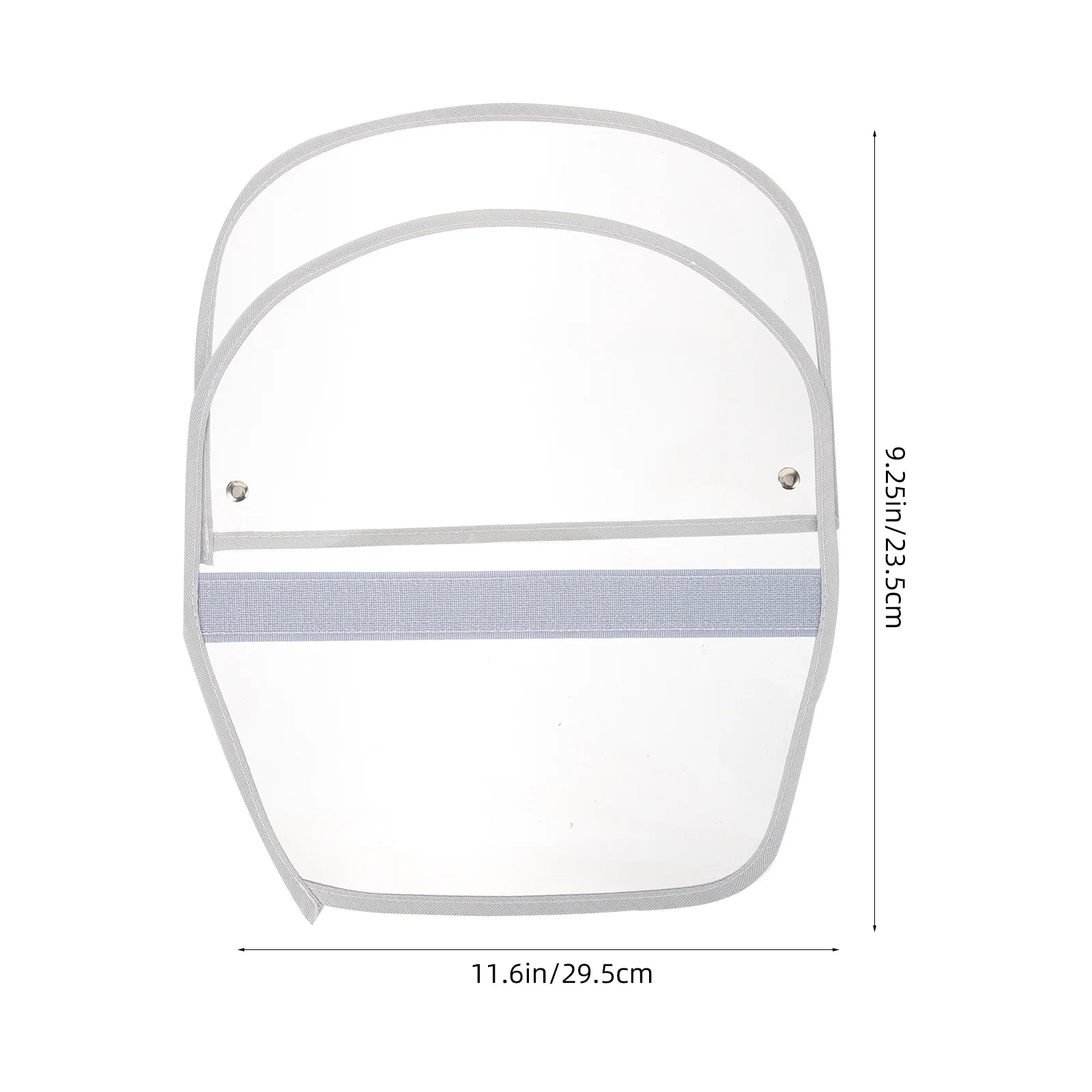 Плащ и шляпа защитный козырек Съемная дождевая шапка-пончо защита для лица