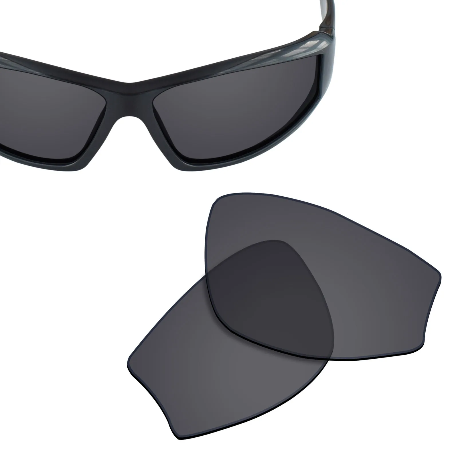 Сменные поляризационные линзы Firtox True UV400 совместимые с солнцезащитными очками