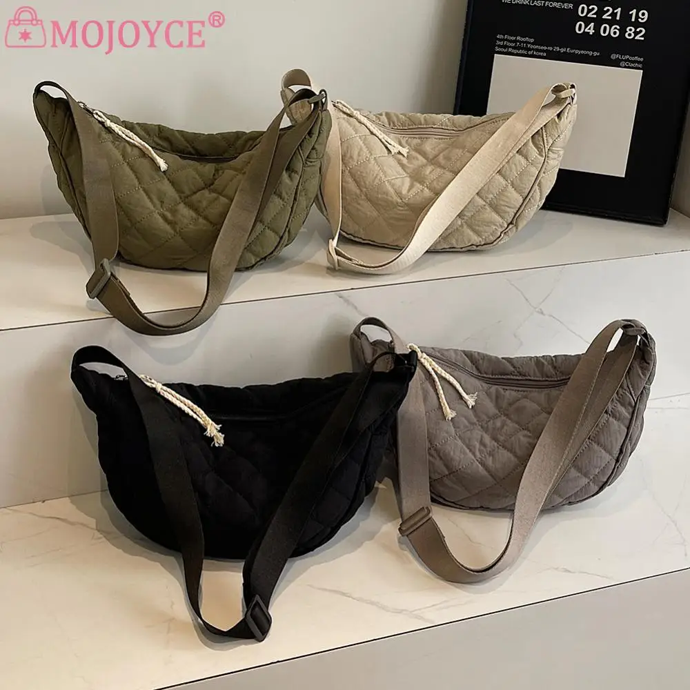 Модная стеганая сумка через плечо стильная для пельменей регулируемый ремень в