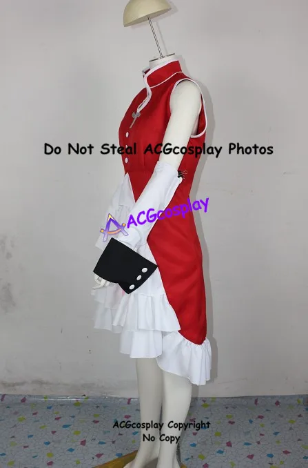 Фото Костюм для косплея Puella Magi Madoka Magica Kyoko Sakura от acgcosplay, включая накладки на обувь №3