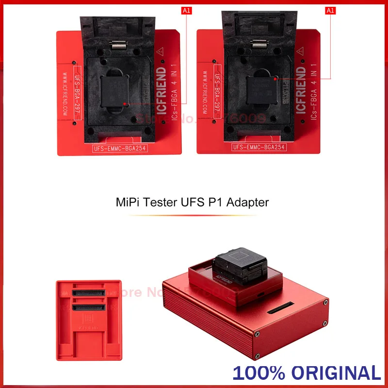 Новинка 2022 адаптер MiPi Box /mipi nb max box + UFS 4 в 1 поддержка BGA 153 254 297 E-MATE eMMC 13 |