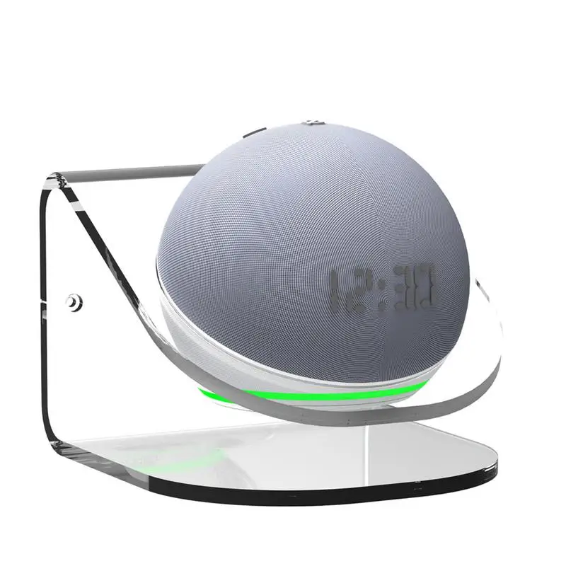 

Wall Mount Stand For Alexa Echo Dot4 Generation Hanger Holder Speaker Shelf Stable Stand Space Saving Bracket Assistants