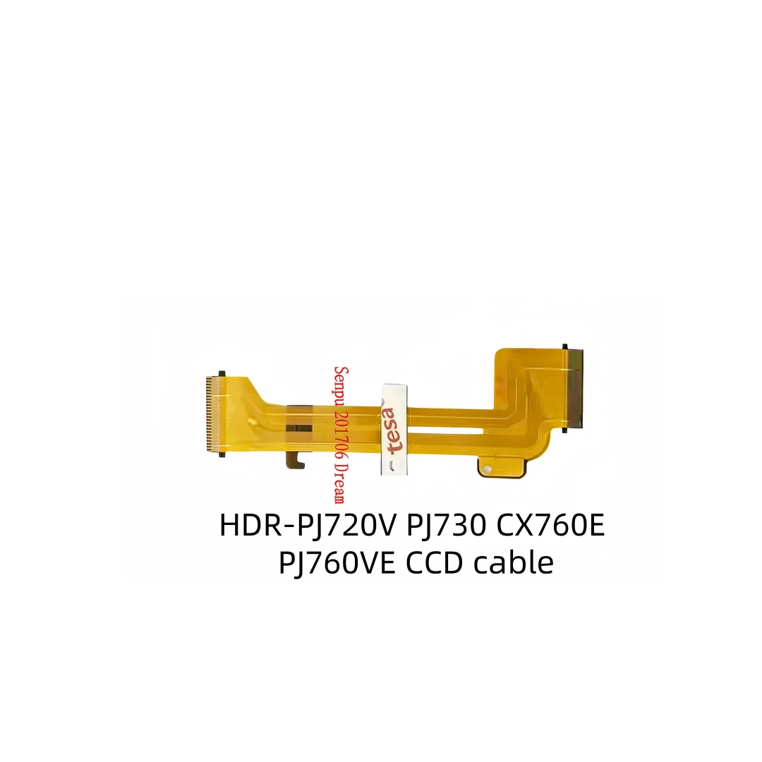Фото Гибкий шлейф для подключения объектива камеры Sony HDR-PJ720V PJ730 PJ760VE CX760E, CMOS CCD датчик изображения, гибкий провод для Handycam C №1