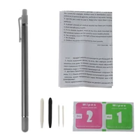 2 in 1 touch screen pen stylus capacitance pen disinfection alcohol pen fiber nib for pad phone all mobile phones drop shipping