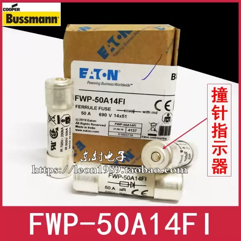 1-10 шт. Американский предохранитель EATON Bussmann FWP-50A14FI 50A 690В700В (art.: 3920dcbbd7ffe) - 3920dcbbd7ffe