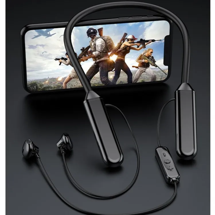 Спортивные водонепроницаемые наушники bluetooth 5 0 магнитные с шейным ободом