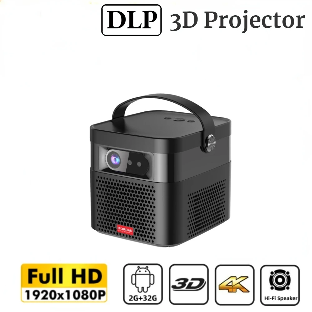 

Ifordar T6 Full Hd Dlp Link 3d Home Theater Beam Projector Phone 1080p Android Wifi Mini 4k Video Mobile Projectors For Movies