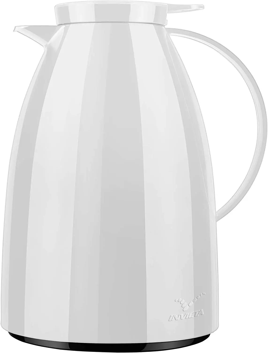 

Bule Viena com Gatilho, , Branco, 1L Pote de água com punho chaleira de água do refrigerador da grande capacidade