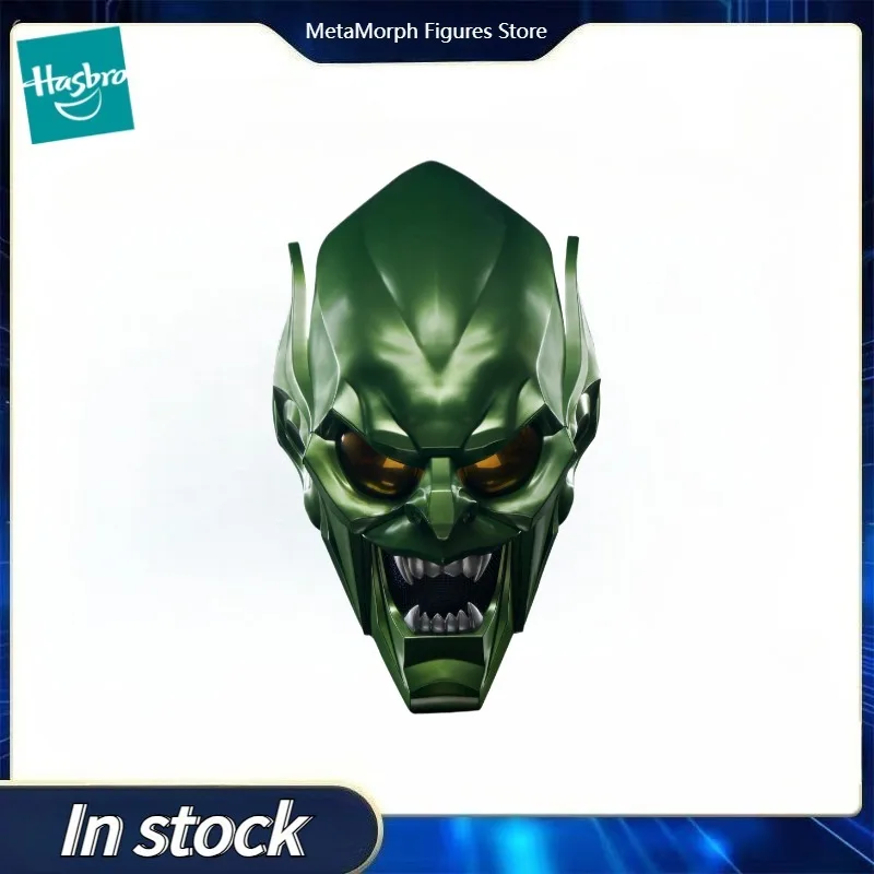Фото Оригинальная коллекционная модель фигурки Green Goblin Roleplay Helmet Action Toy от Hasbro Marvel Legends Series №2
