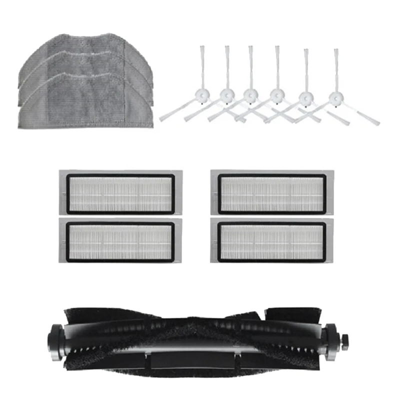 

Roller Brush Side Brushes Mop Cloth HEPA Filter Rags for 360 S5 S7 Sweeping Robot Vacuum Cleaner Spare Parts