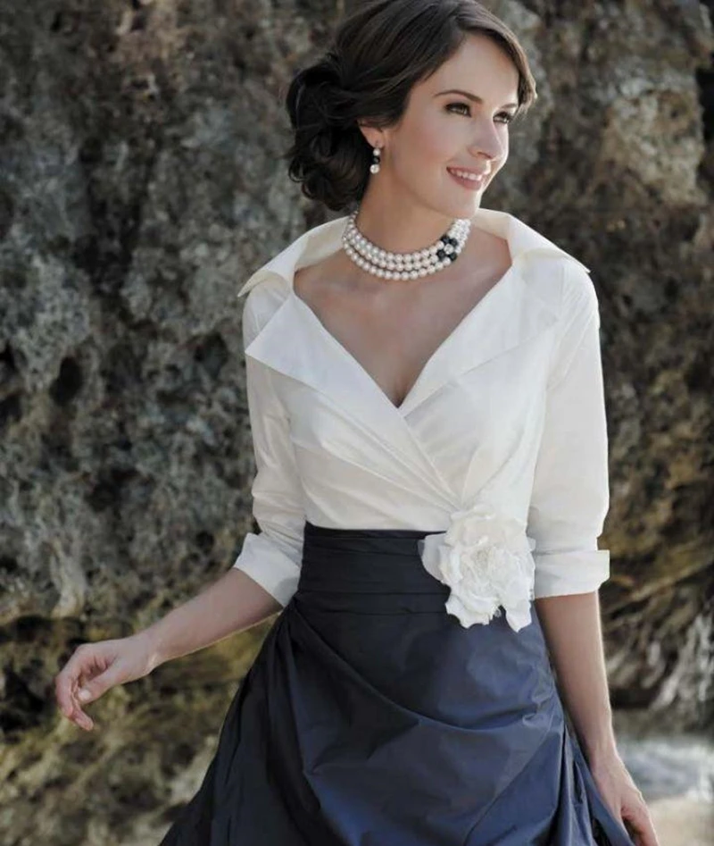 

Elegant Mother of the Bride Dresses Long Sleeves Floor Length Taffeta Mermaid Prom robes de soirée vestidos para madre de novia