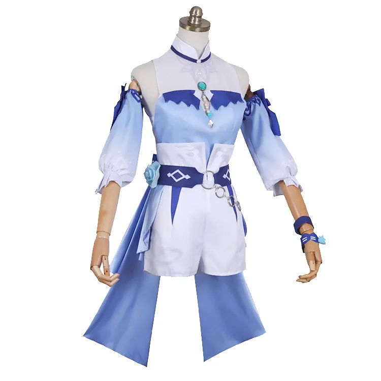 

New Arrive Genshin Impact Jean Gunnhildr Sea Breeze Dream Swimsuit Cosplay Costume Women Halloween Dress Up Cosplay Anime Women