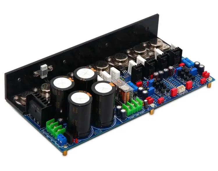 

JF2 металлический инкапсулированный транзистор hifi Высокая мощность двухканальная Плата усилителя мощности класс A/класс AB