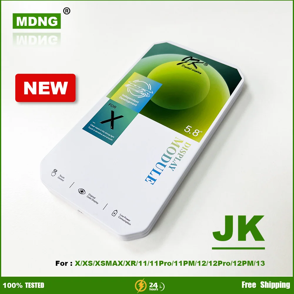 

ЖК-дисплей JK Incell для iPhone X XS XR 11 11ProMax 12 12ProMax 13, ЖК-дисплей с сенсорным экраном и дигитайзером, запасные части, без битых пикселей