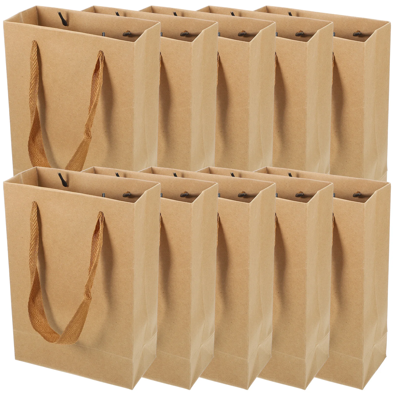 

25 Pcs Gift Bag Birthday Bags Paper Handheld Totebag Storage With Handles Packaging Packing Party