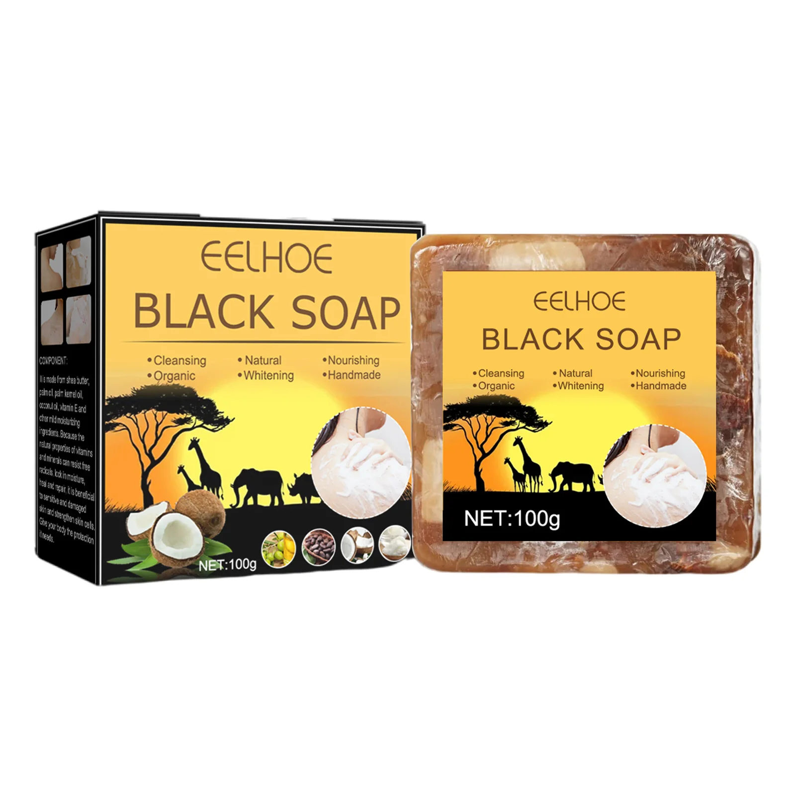 

Handmade Moisturizing Cleansing Soap Natural Ingredients Soaps For Buttocks Legs Arms Knees Ankles Bath Soaps For Body Face