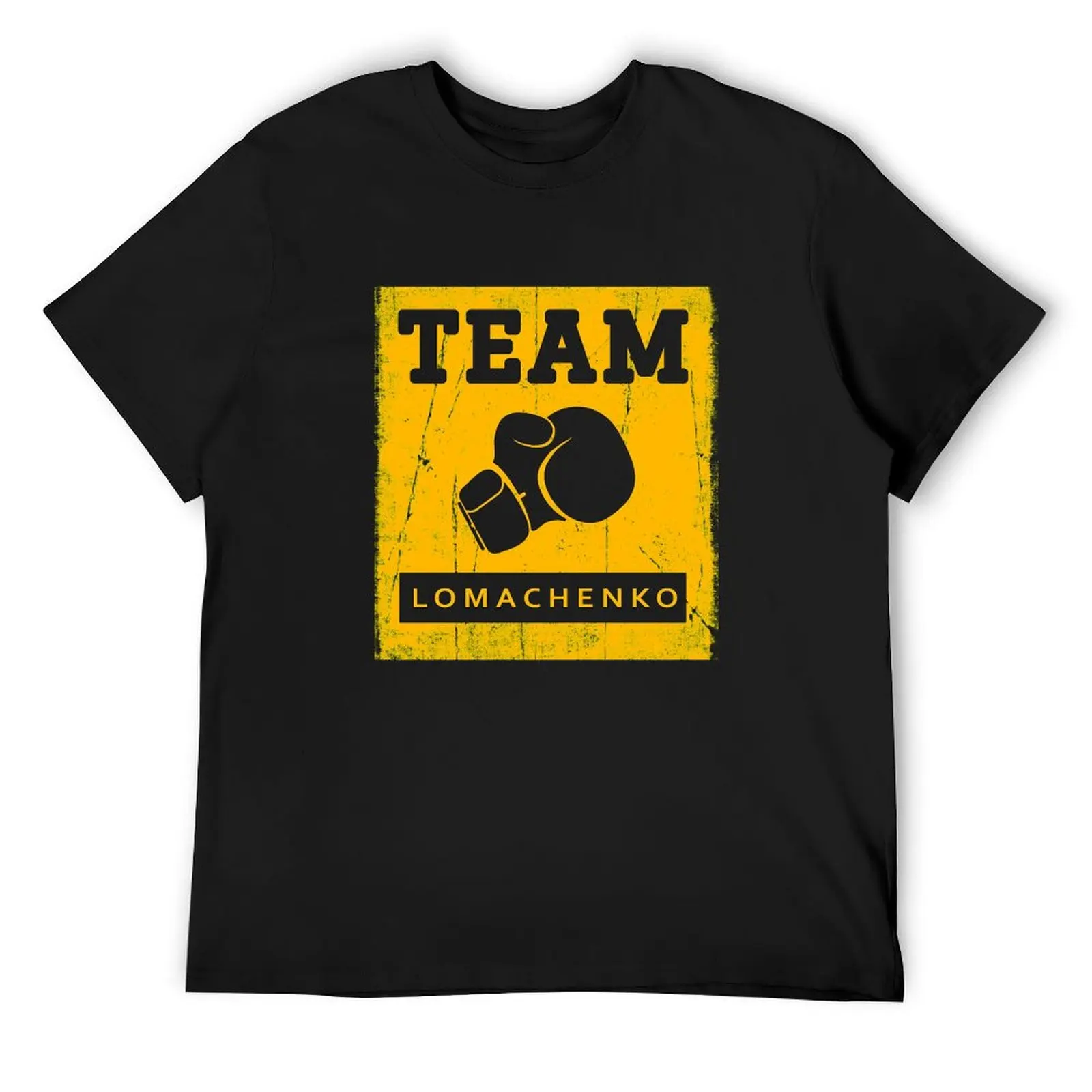 Team Lomachenko Fan T-Shirt customizeds anime tshirt men t shirts
