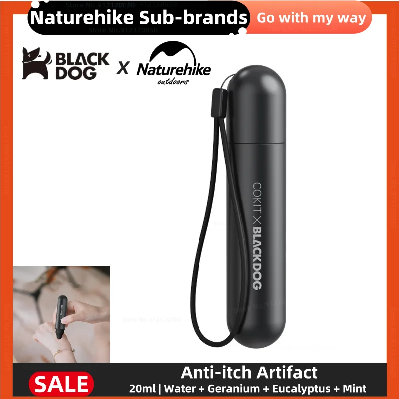 

Naturehike & Blackdog X COKIT Co-branded Anti-itch Artifact Portable Effective Itching Safe Ingredients Geranium Eucalyptus Mint