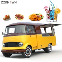 Best Sale American Food Cart Coffee Van Catering Taco burger Car Food Truck for Sale
