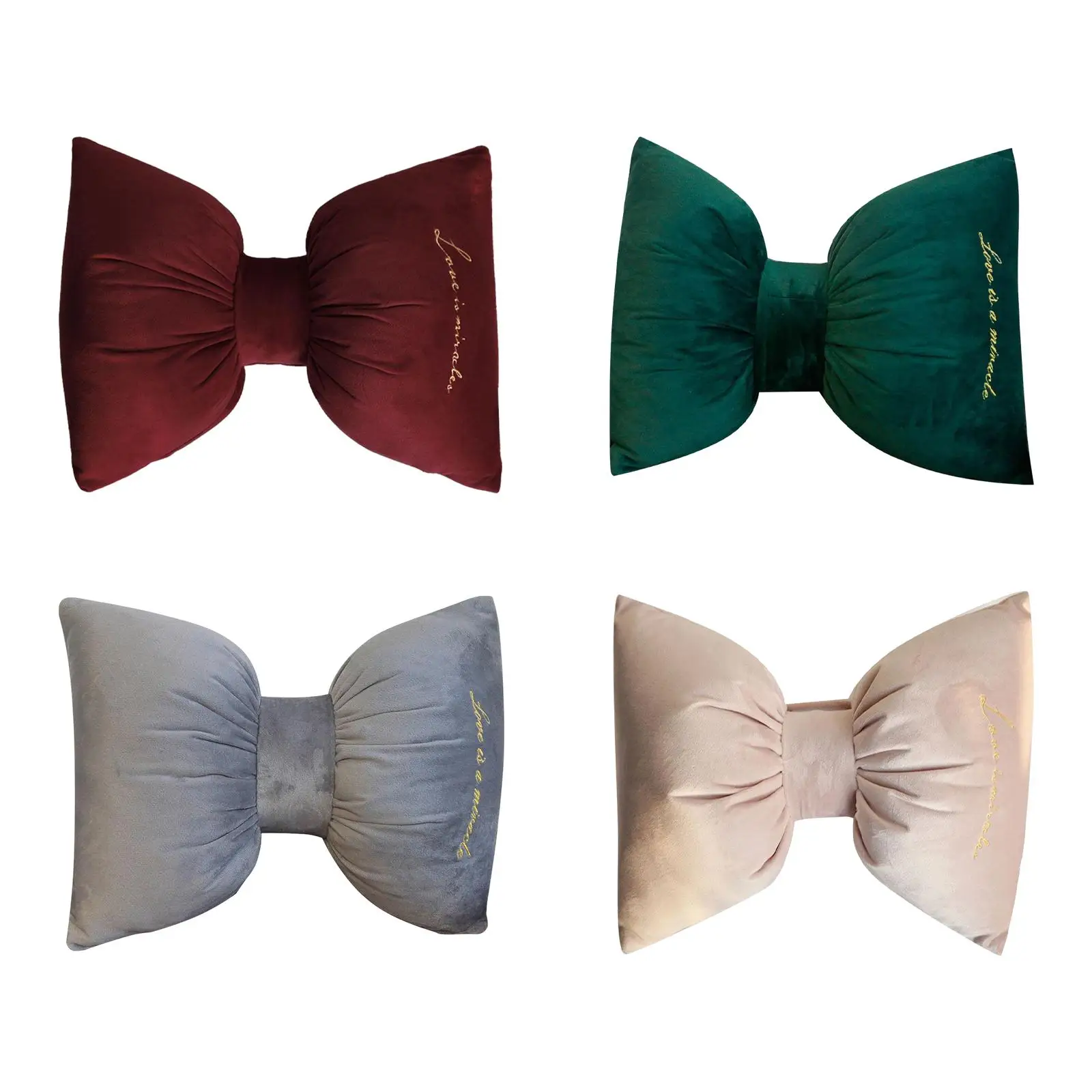 

Universal Bowknot Car Neck Pillow Interior Accessory Decoration Headrest Support