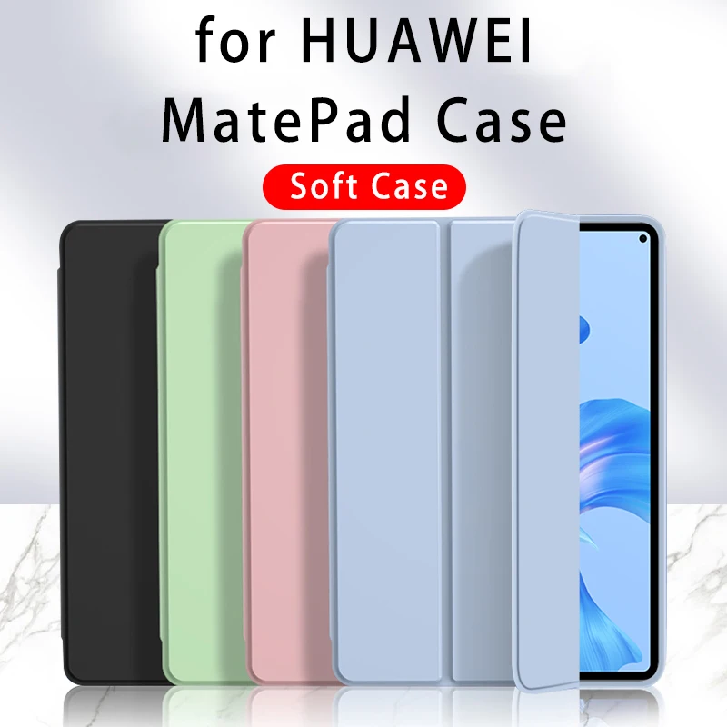 

Магнитный чехол для Huawei MatePad Pro 10.8 Женский чехол/W19/AL19/AL09, мягкий силиконовый чехол, умный чехол для сна V6 10,4 дюйма 10,8 дюйма