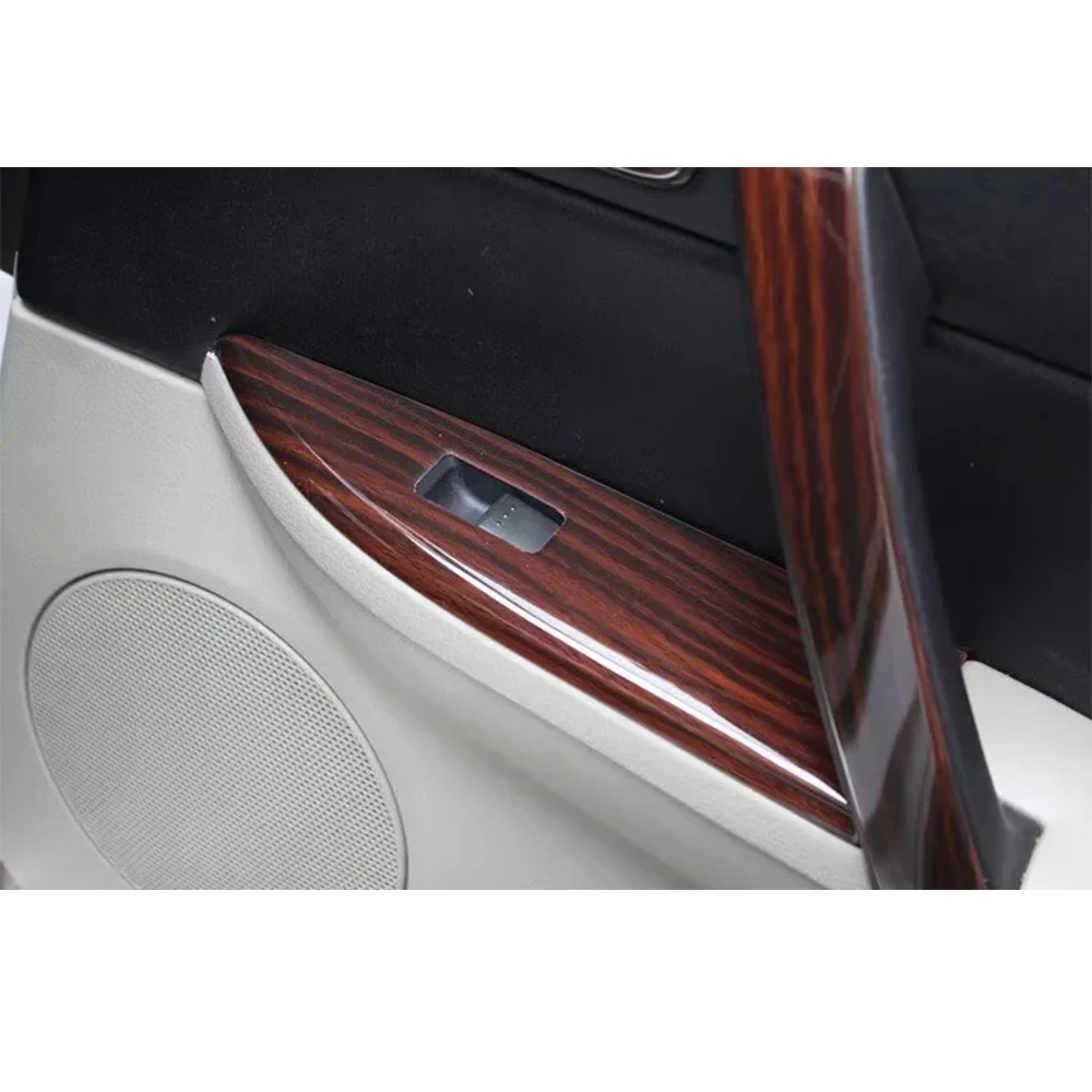 Крышка переключателя двери подлокотника автомобиля наклейки ABS для Mazda 6 2006-2015