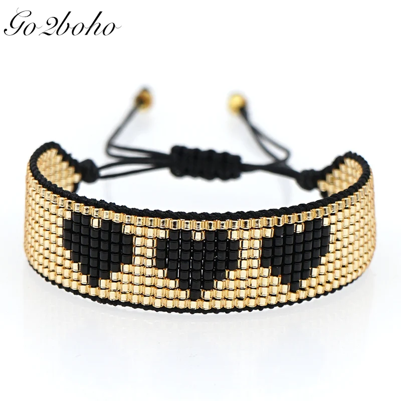 

Go2boho Miyuki Bracelet For women Mexican Heart Bracelets Jewellery 2023 Handmade Beads Woven Jewelry Wholesale Pulseras Gift
