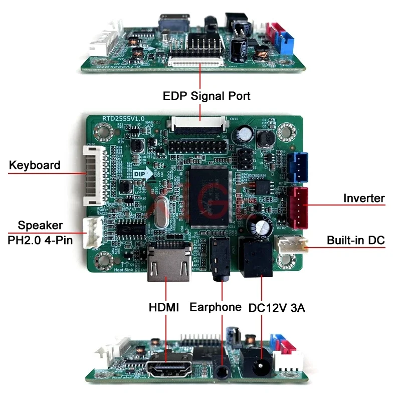 Плата драйвера контроллера DIY для планшетов LP156WF4-SPH1
