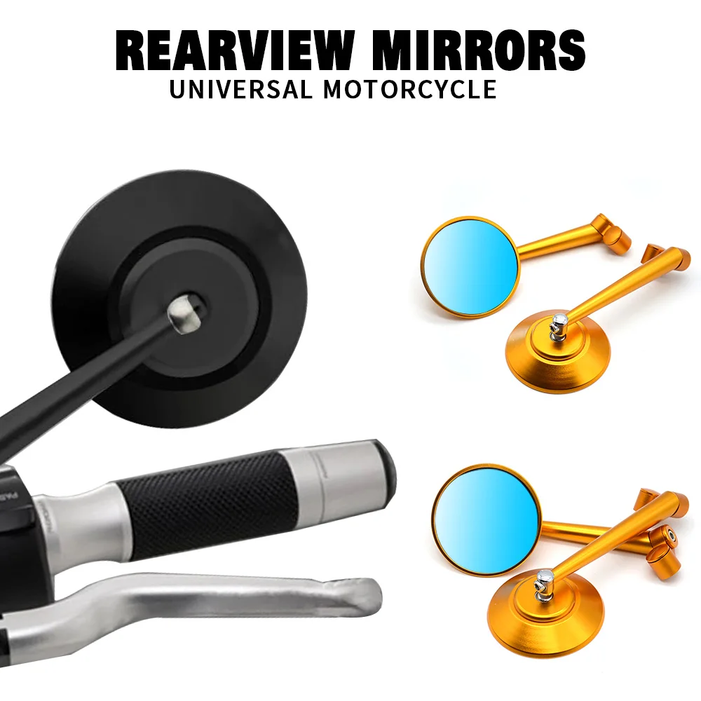 

Motorcycle Bar End Mirrors CNC Rearview Mirror Handlebar For YAMAHA FZR250R FZR400 FZR400R FZR400RR FZR600RR TZR250 3XV V2