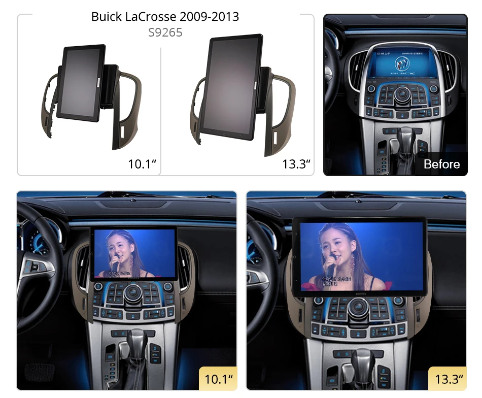 Автомагнитола 6G + 128G Ownice Android 10 0 GPS для Buick LaCrosse 2009 - 2013 Navi Setreo System 4G LTE DSP SPDIF BT 5 1280*720 |