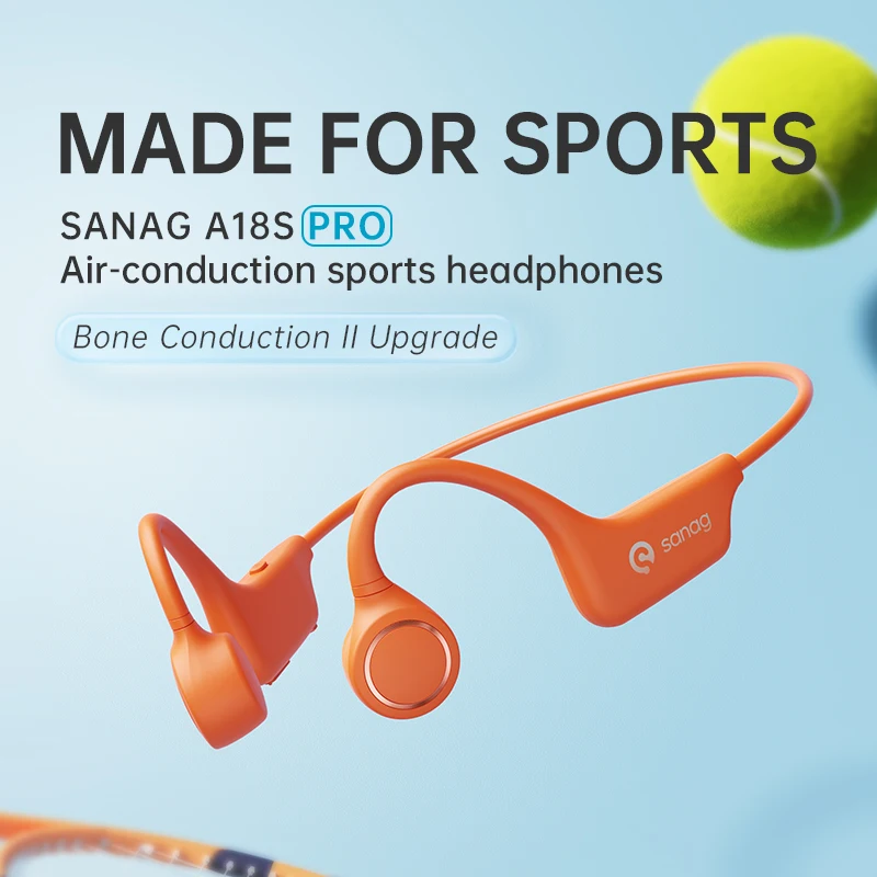 Беспроводные Bluetooth-наушники Sanag A18S PRO с открытым ухом |