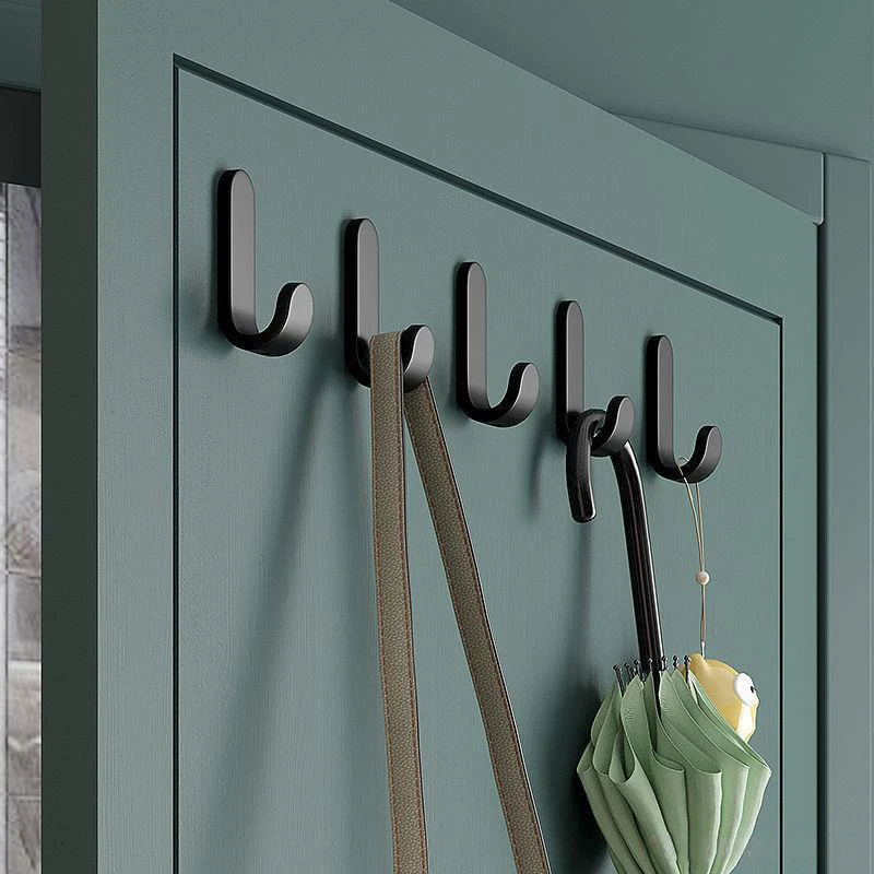 

Multi-Purpose Wall Hook Behind Door Hanger Key Holder Bedroom Clothes Coat Racks Robe Towel Hooks Rack Bathroom Organizer Hooks
