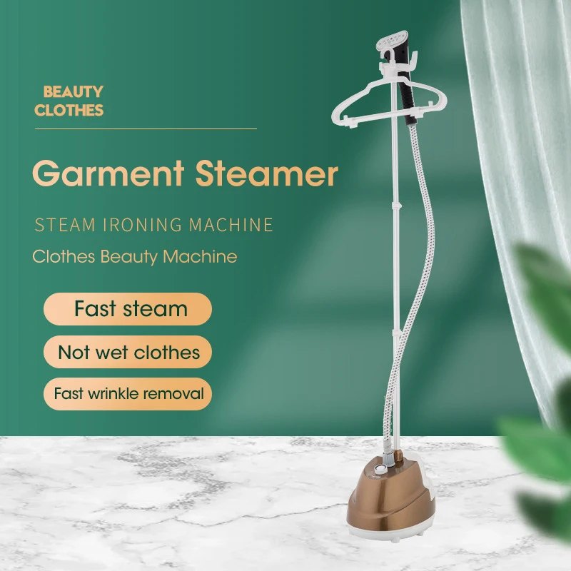 

Household Electric Ironing Machine Single Pole Garment Steamer Portable Handheld Hanging Clothes Ironing Tool with Steam Clean