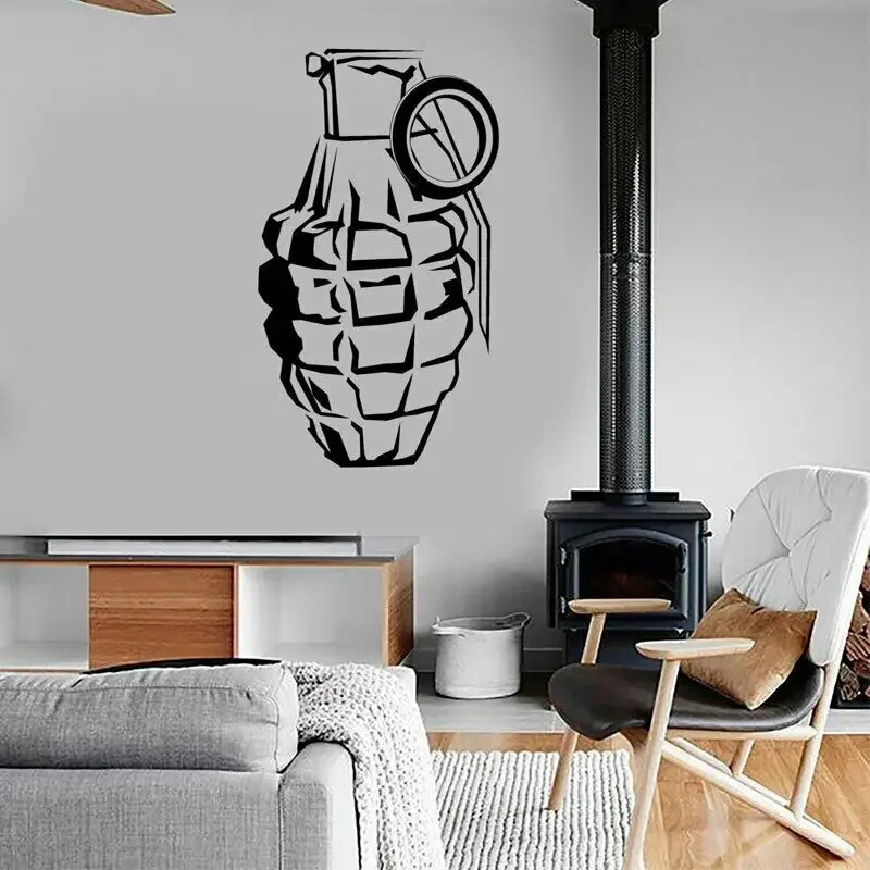 Сила войны солдат оружие стикер на стену виниловый домашний декор дизайн