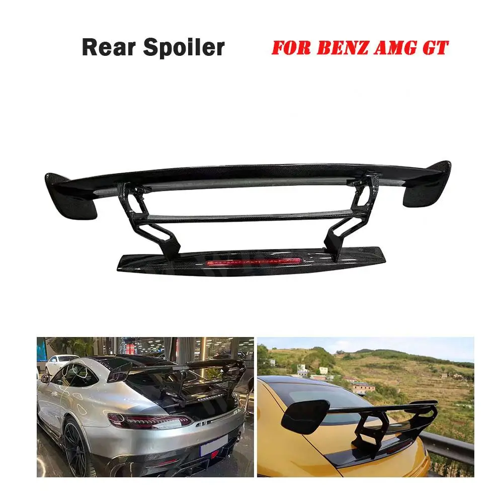 Задний спойлер багажника из углеродного волокна крыло для Benz AMG GT GTS Coupe 2-дверный