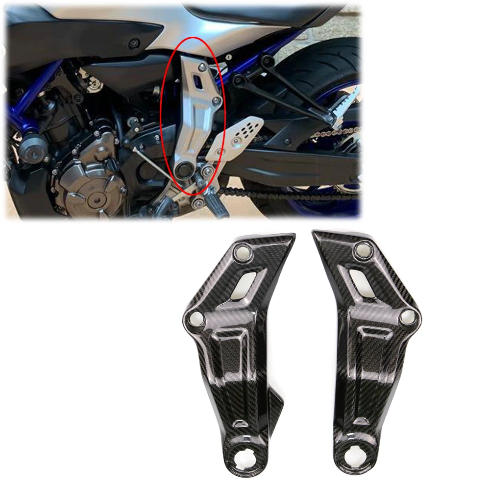 

Обтекатели для мотоциклов Yamaha MT07 FZ07 MT-07 2013-2016, боковые панели из углеродного волокна, обтекатели, рамки, защитные панели