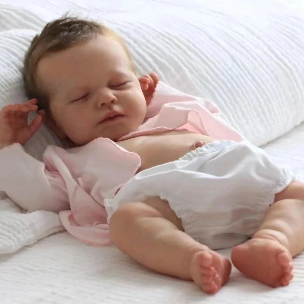 

Реалистичная силиконовая кукла-младенец, 49 см