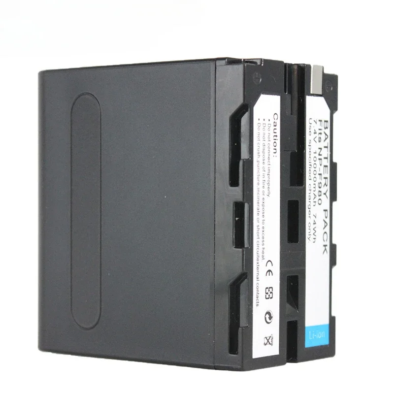 Аккумулятор 10000 мАч для Sony F960 F550 F570 QM91D NP-F970 NP-F990 CCD-RV100