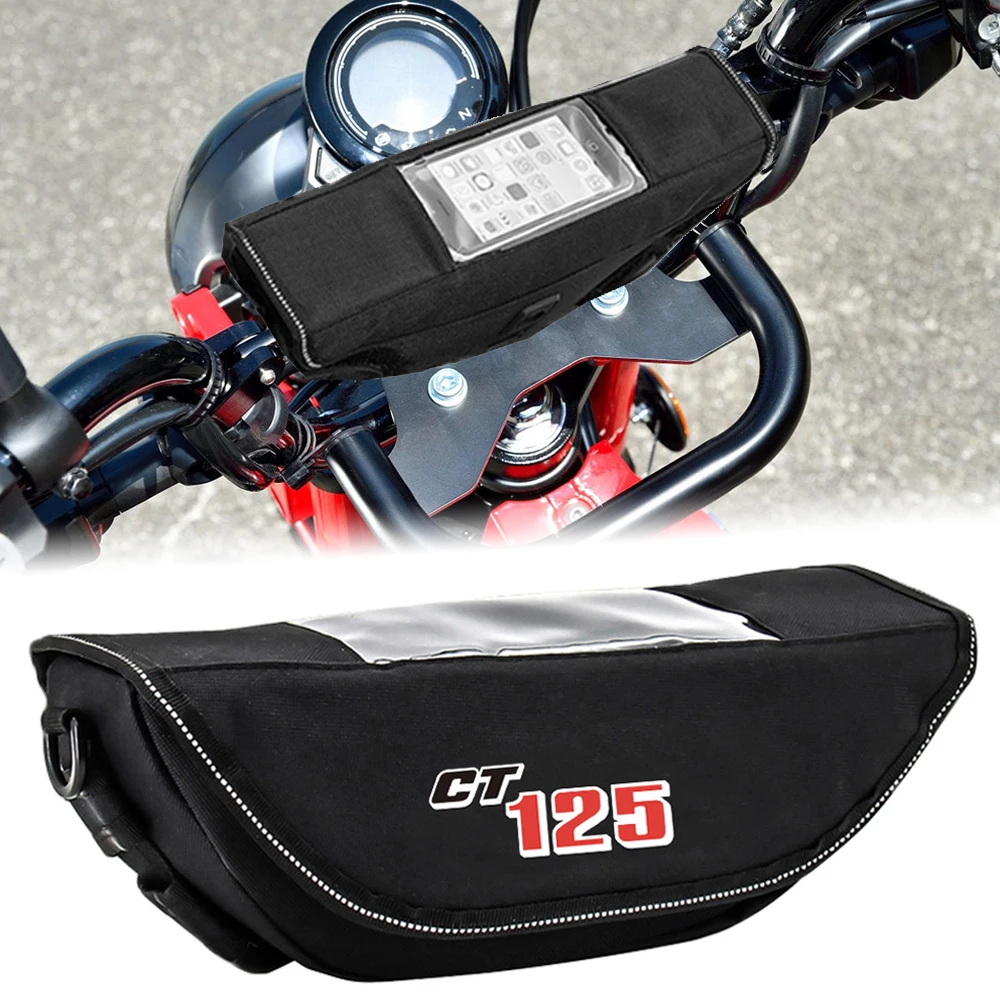 

Motorcycle Accessories Waterproof Bag Storage Handlebar bag Travel Tool bag For Honda CT125 Trail 125 Hunter Cub 2020 2021 2022