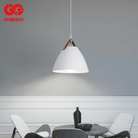 ggbingo nordic retro ceiling chandelier creative dining room pendant lights single head simple iron hanging lamps for ceiling