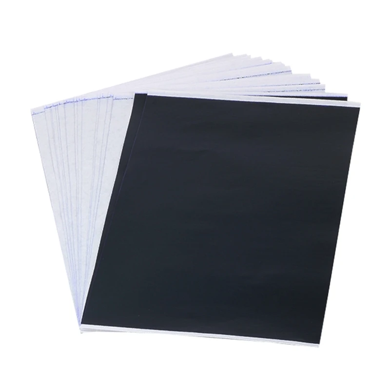 

Q1QD Tattoo Transfer Paper Copy Carbon Tracing Paper Thermal Transfer Papier Tattoo Copier Stencil Accessories 15/100 Sheets