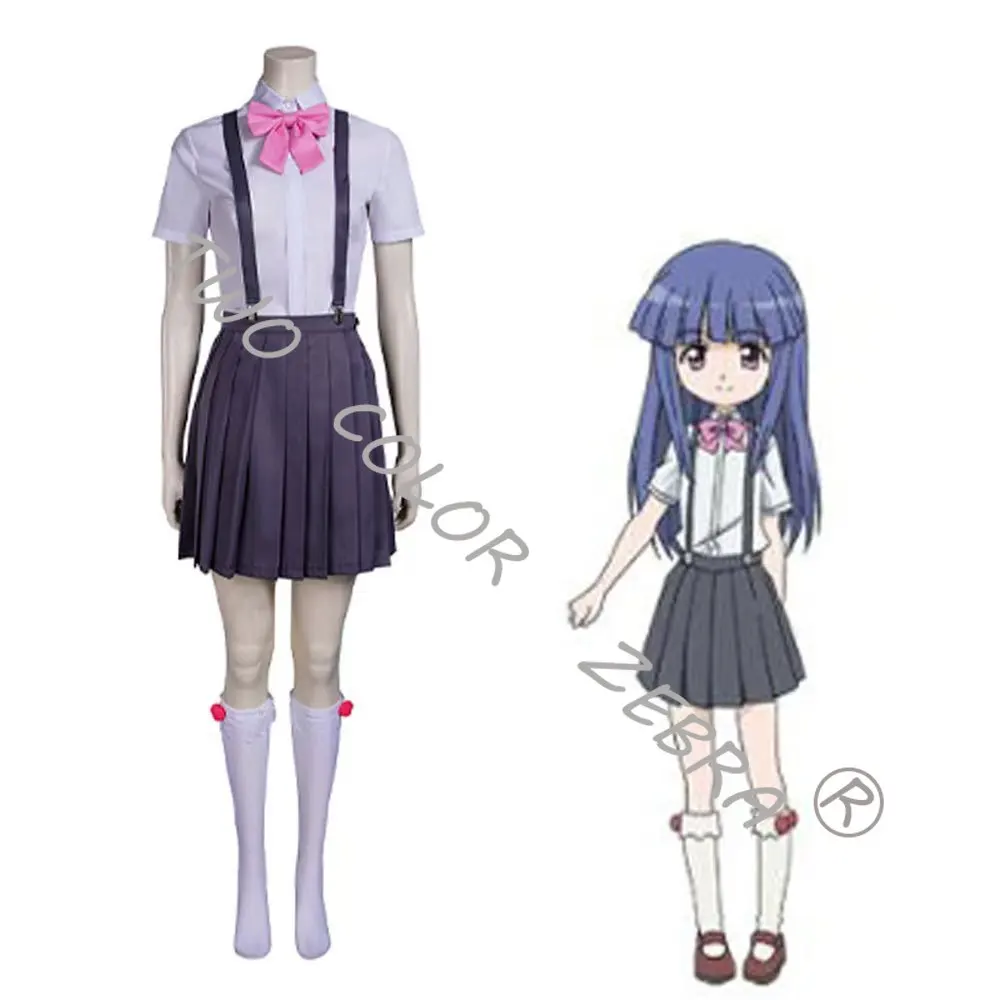 Костюм для косплея по аниме Higurashi No Naku Koro Ni: Рена Рюгу, Мион Сонозаки, Шион Сонозаки, Рика Фуруде, Сатоко Хоуджо, школьная форма (art.: 3920dc34a2cb3) - 3920dc34a2cb3