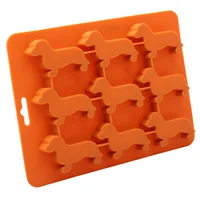 3D-Форма для льда "такса"#3