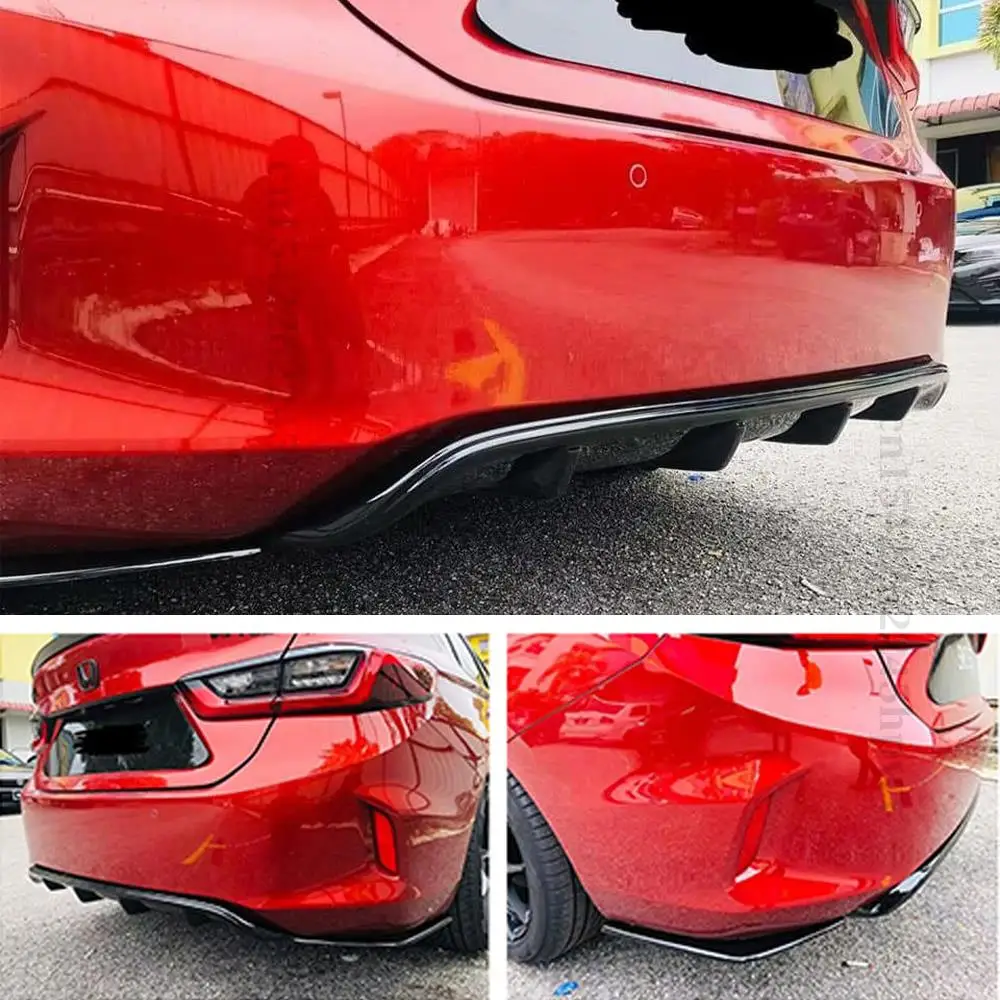 Диффузор для заднего бокового бампера набор тюнинга губ с широким корпусом