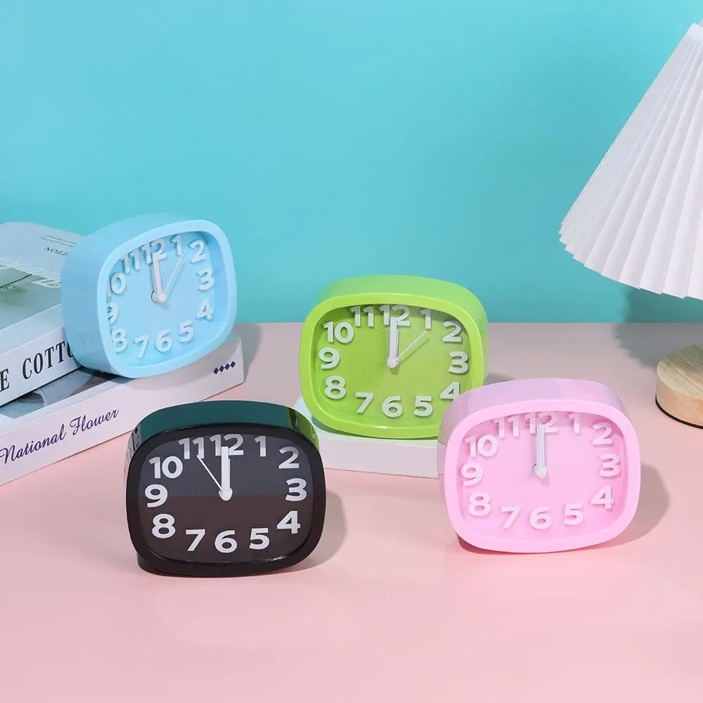 Высококачественные кварцевые часы без клещей с низким уровнем шума прикроватные