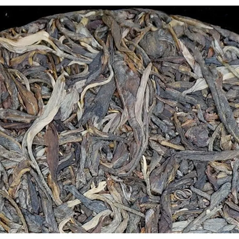 Ginseng Oolon Yunnan Pu'er Millennium Ancient Tree Qizibing Raw Pu'er Tea  Eliminates Fat and Promotes Digestion 357g No teapot