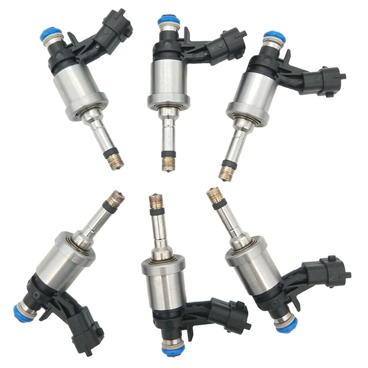 6 шт. топливная форсунка 12638530 12669384 2173445 4G2051 для Buick Enclave Cadillac CTS Chevrolet Camaro GMC