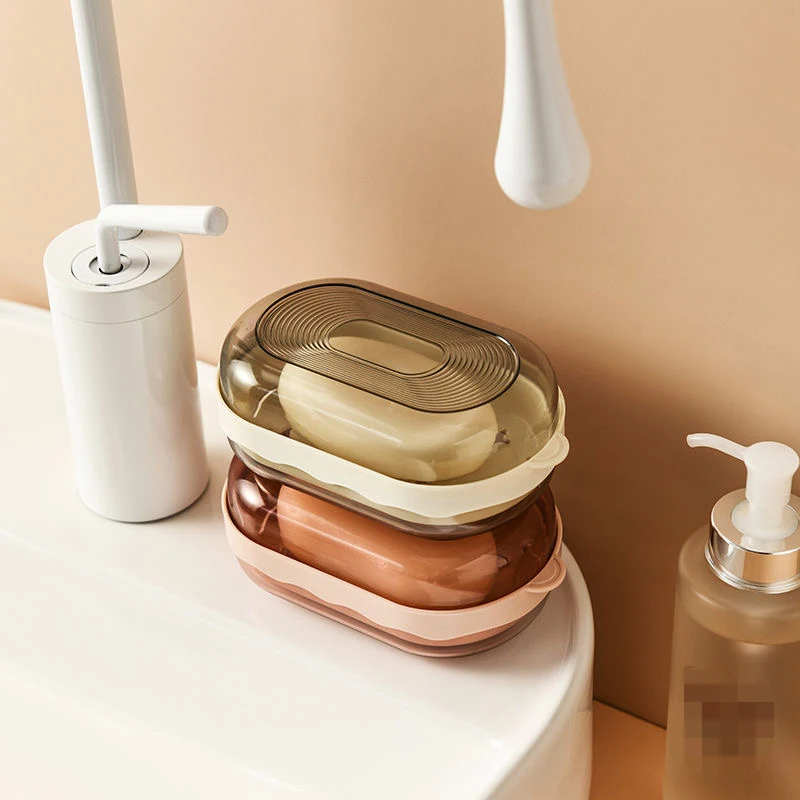 

Travel Waterproof Soap Dish Portable Soap Case Holder Quick Drying Sealed Soap Container Box Creative Home Bathroom Accessor
